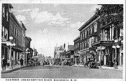 King Street, looking West from Square, Mtbg,WV 1925